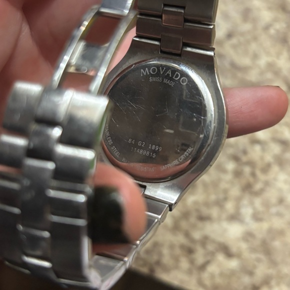 Movado Stainless Steel Watch - Model 84 G2 1899 - Picture 4 of 5